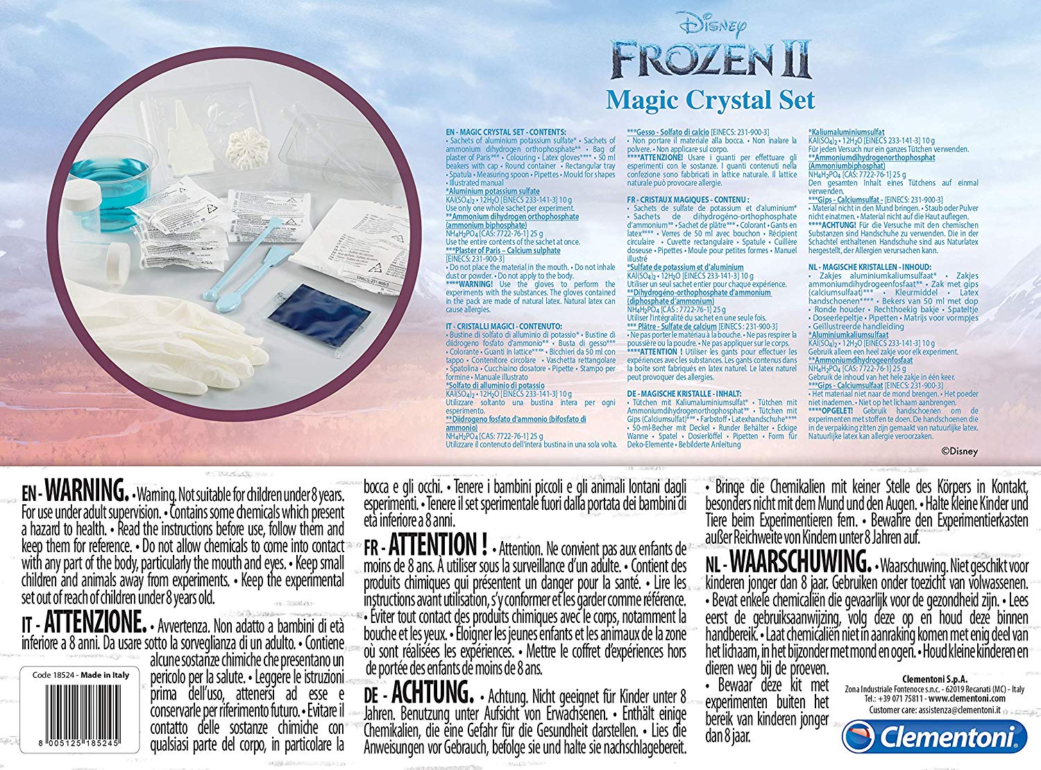 Clementoni Sonstiges Disney Frozen 2 / Die Eiskönigin 2 - Magische Kristalle