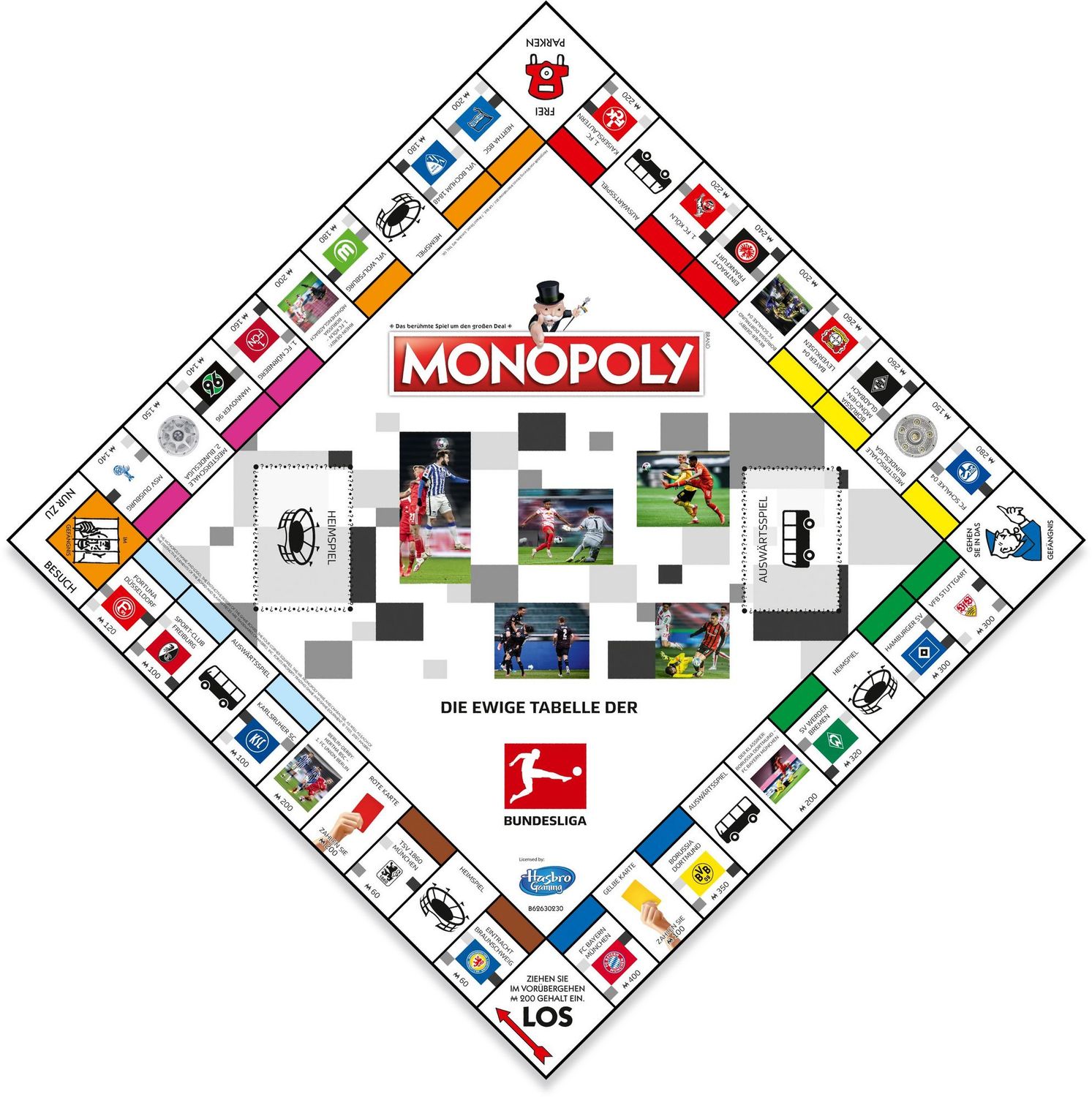 Winning Moves Deutschland GmbH Brettspiele & Gesellschaftsspiele Winning Moves 47032 - Monopoly: Bundesliga Edition - Brettspiel
