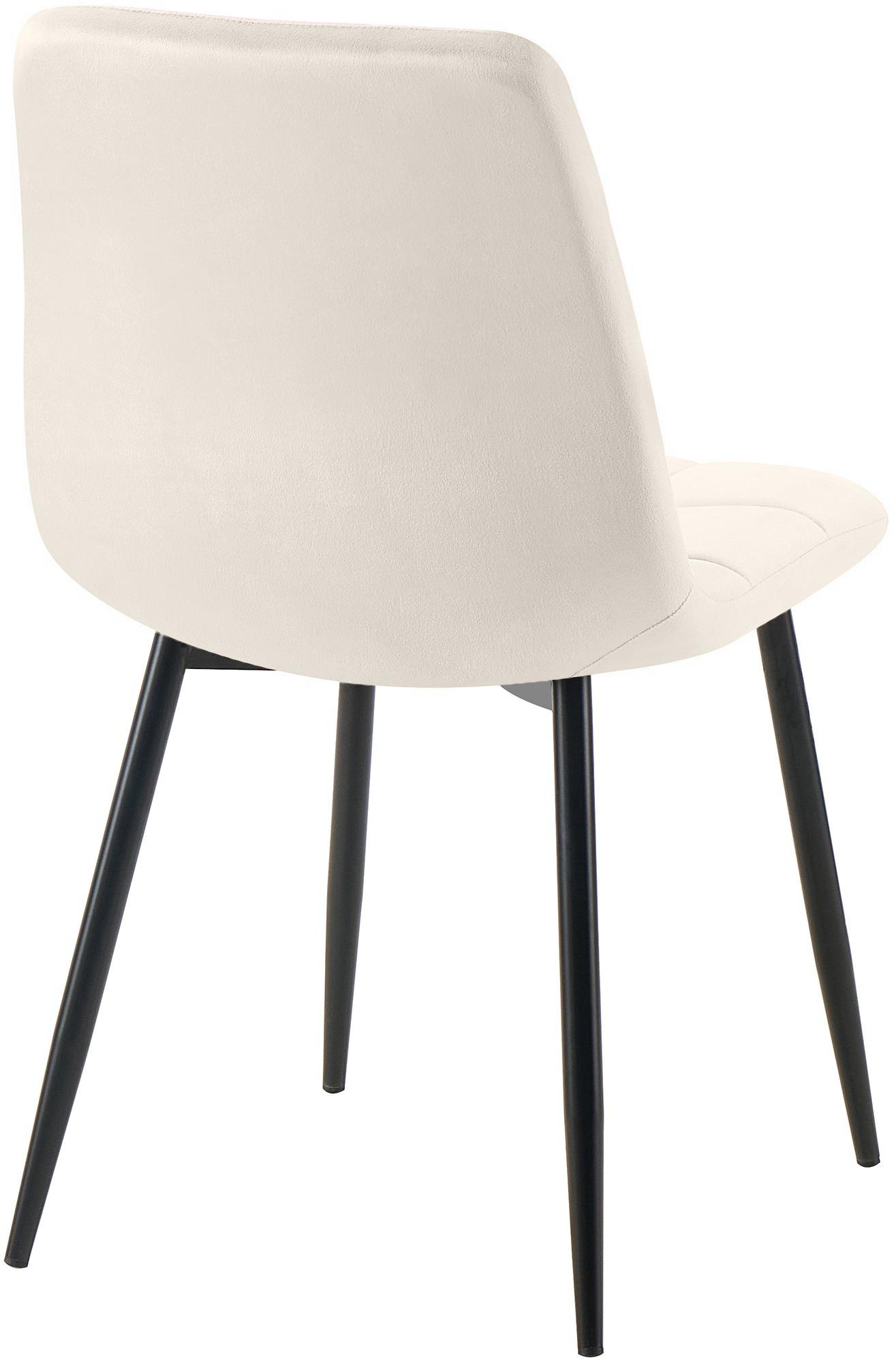 4er Set Esszimmerstuhl Tilde Samt