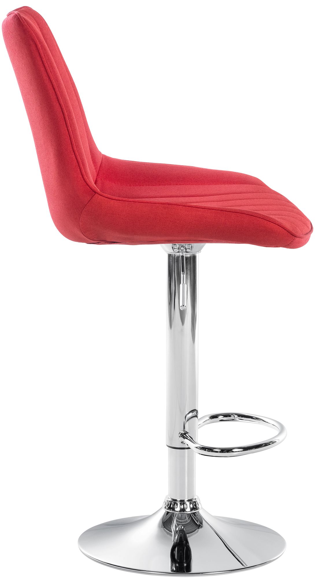 Barhocker Toni Stoff chrom