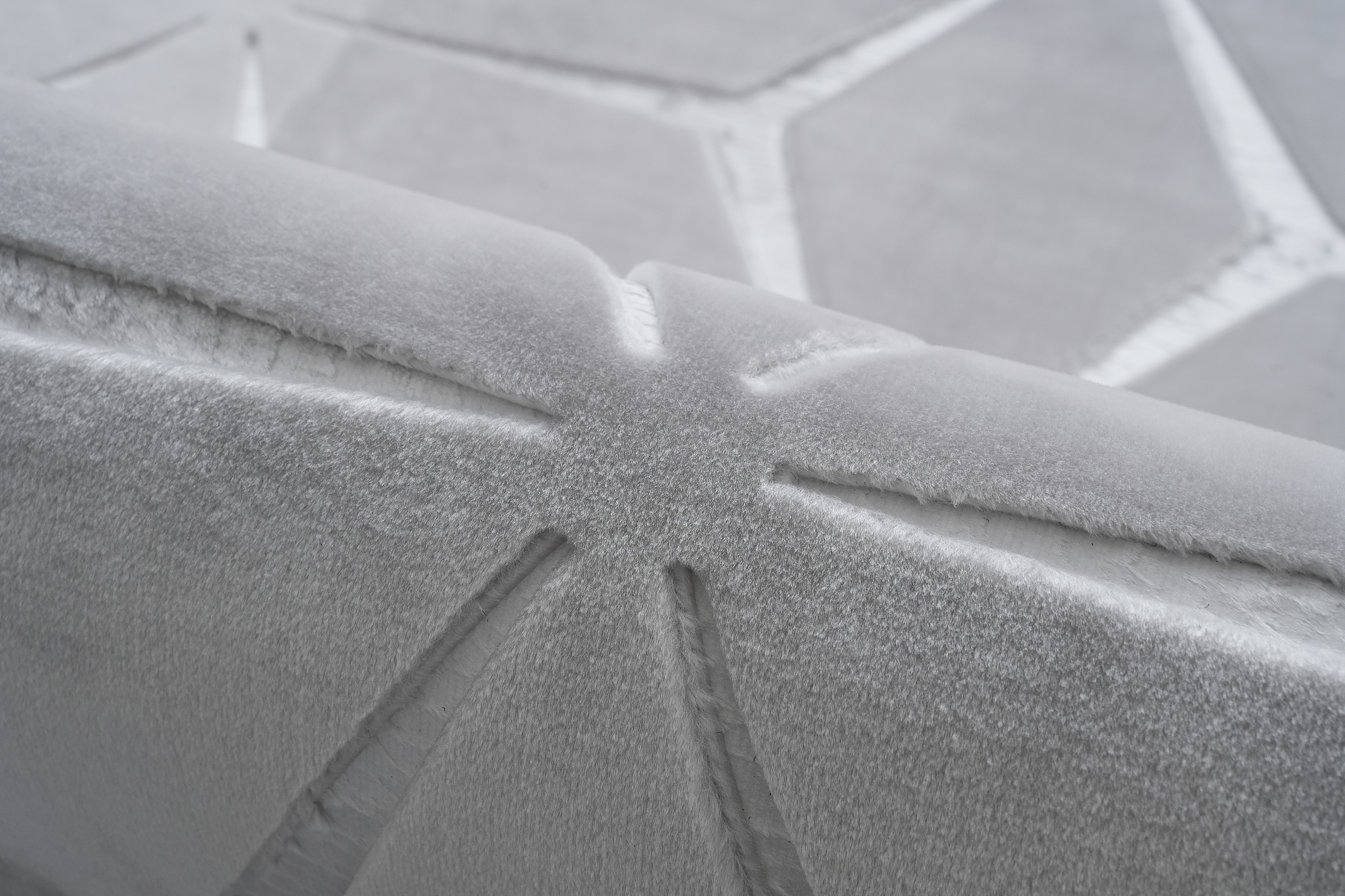 Teppich Calma 225 Silber 80 x 150 cm