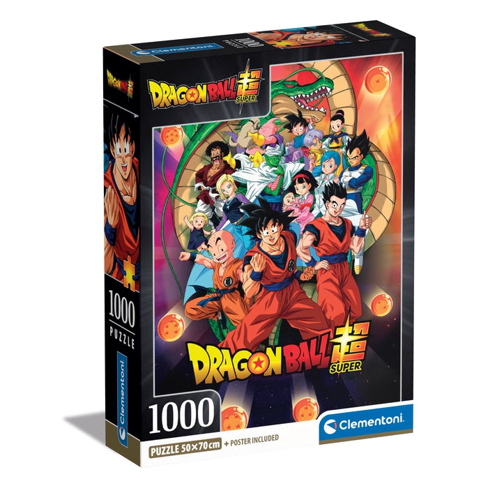 Clementoni Puzzles 1000 Teile Puzzle Animé Collection Compact - Dragon Ball