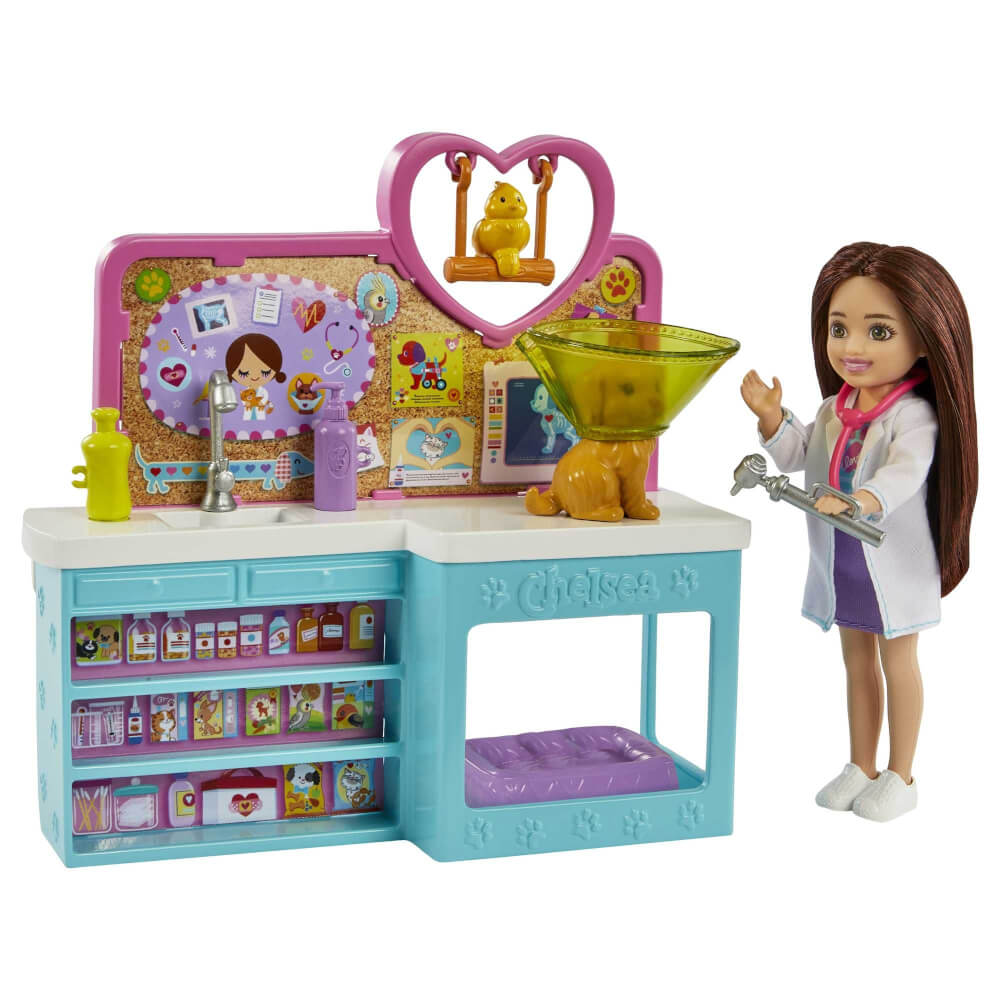 Mattel Sonstiges Mattel HGT12 - Barbie - Chelsea Tierklinik Spielset