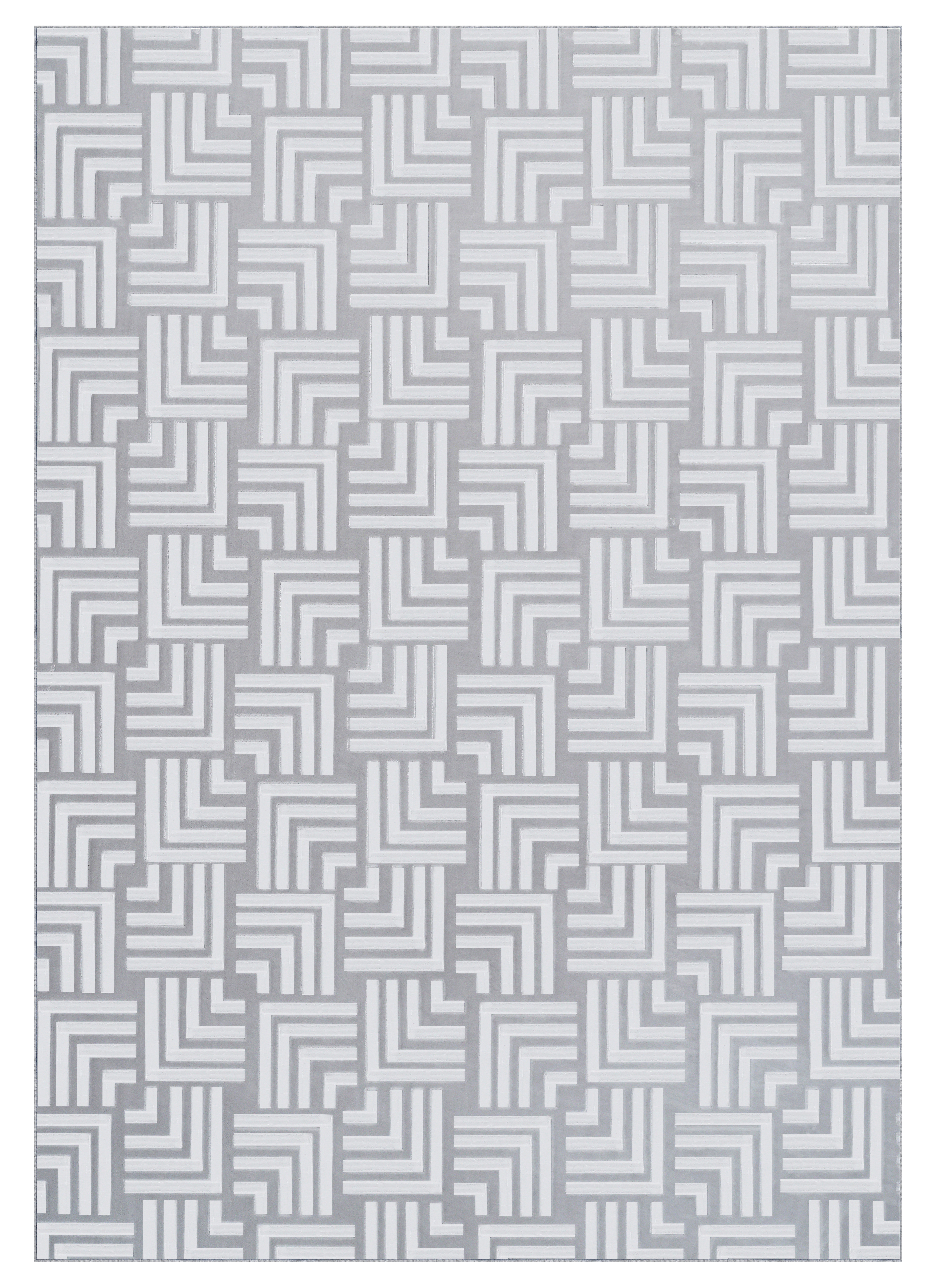 Teppich Calma 325 Silber 200 x 290 cm