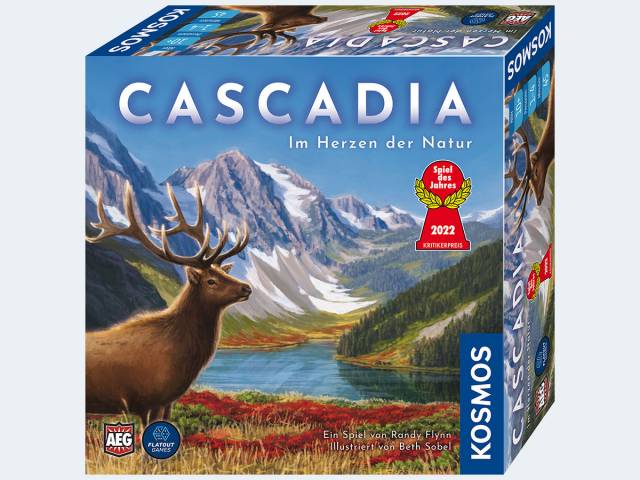 Kosmos Brettspiele & Gesellschaftsspiele Kosmos 682590 - Cascadia - Im Herzen der Natur - Spiel des Jahres 2022
