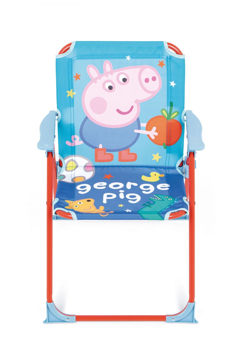 ARDITEX Peppa Pig George Pig - Campingstuhl mit Armlehnen 38 x 32 x 53 cm