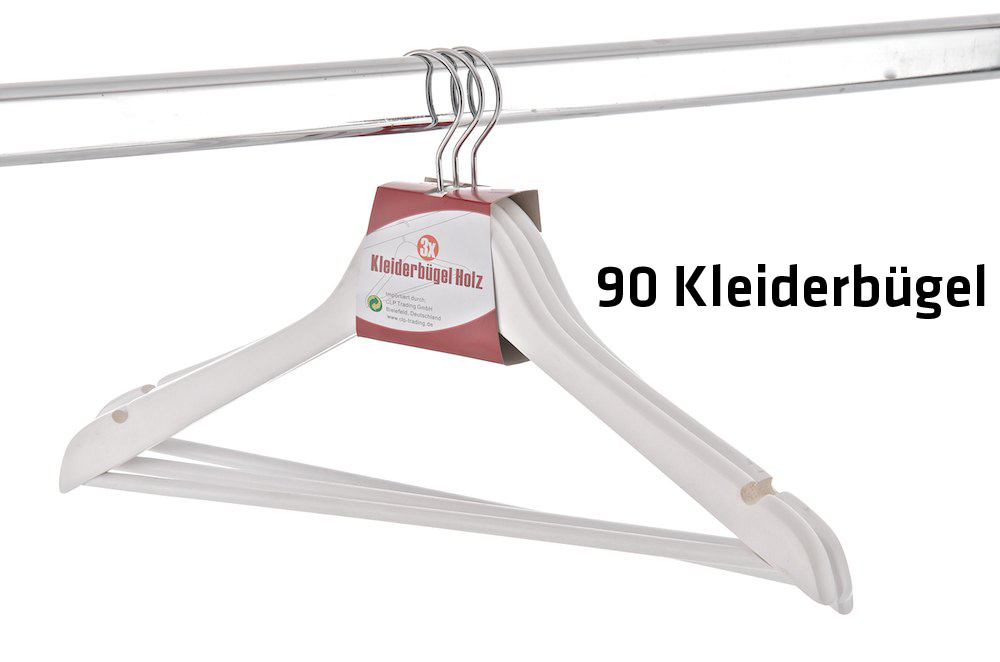 90 x Kleiderbügel
