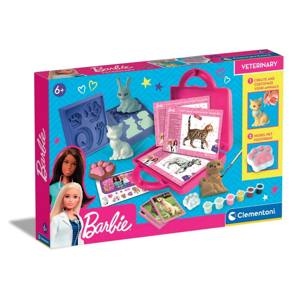 Clementoni Sonstiges Clementoni 19301 - Barbie - TierarztSet