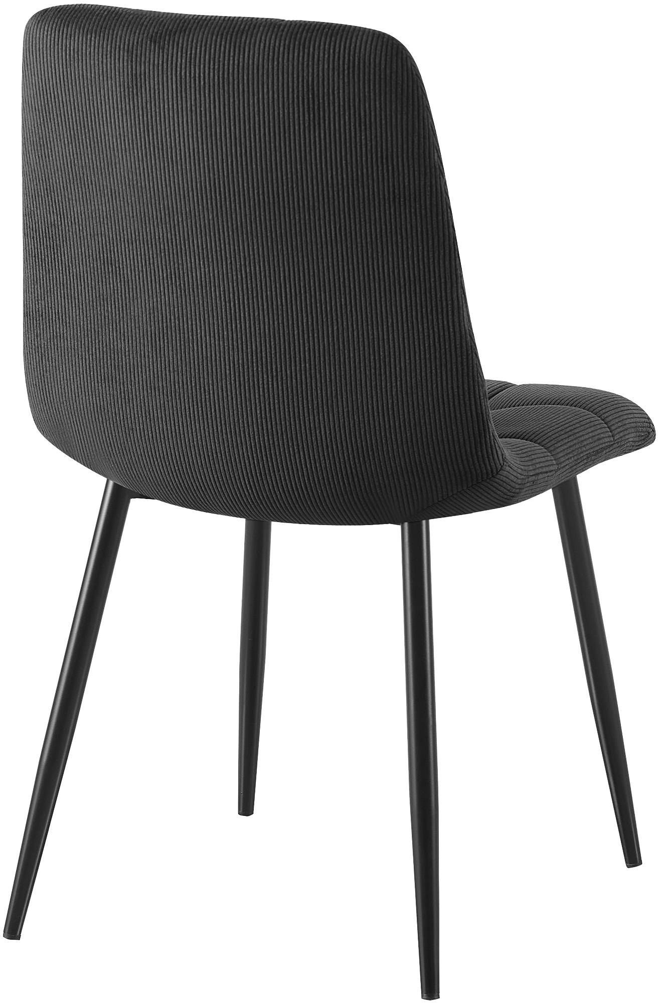 2er Set Esszimmerstuhl Antibes Cord