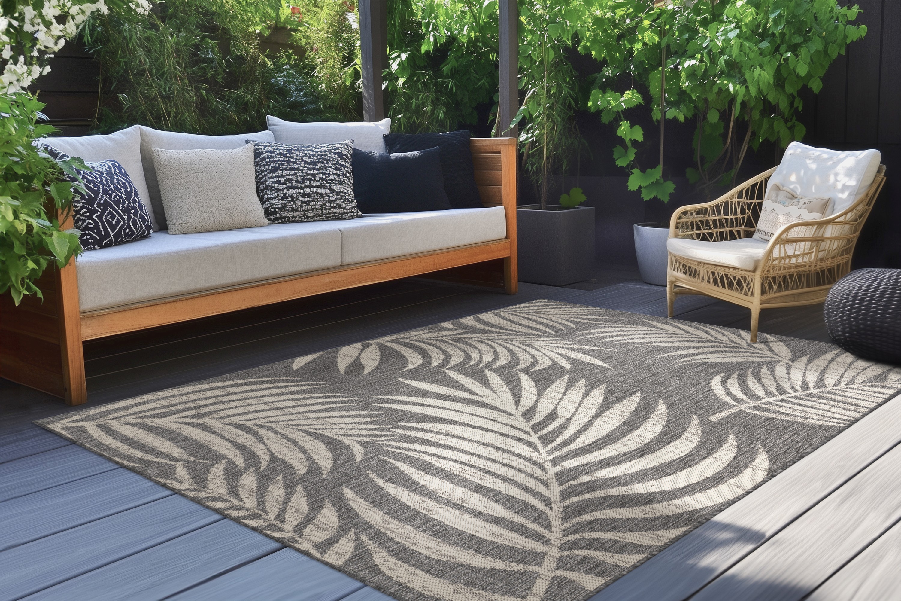 Teppich Nibru 725 Silber 80 x 150 cm