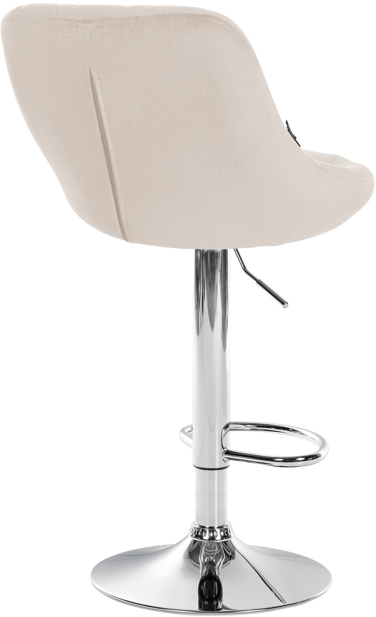 Barhocker Lazio Samt chrom