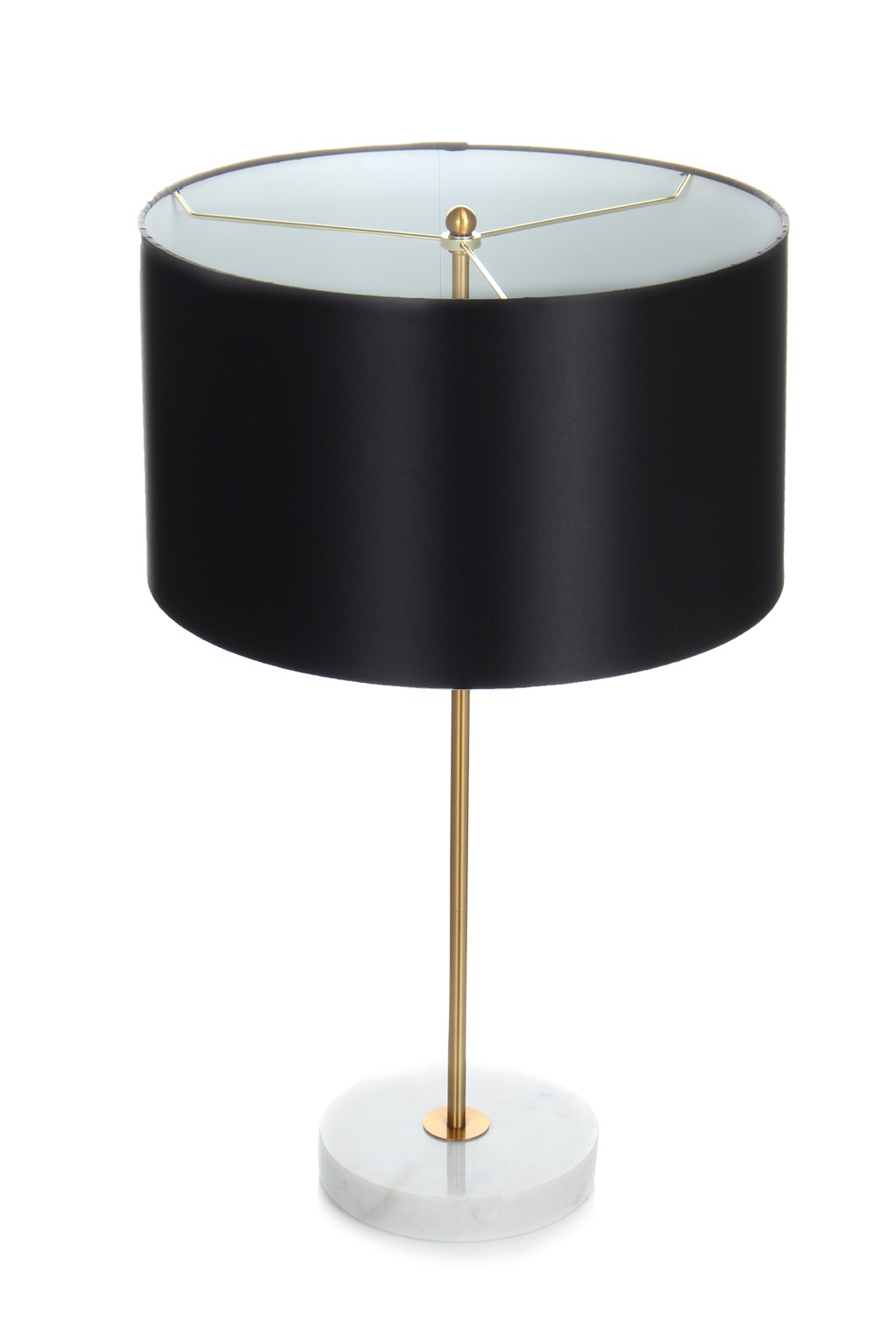 Design-Lampe mit runden Lampenschirm