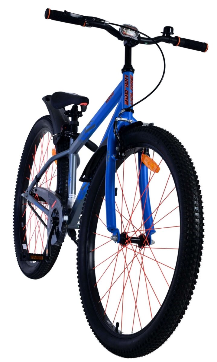 Volare Rocky Kinderfahrrad für Jungen - 26 Zoll in Blau für sicheres Fahren