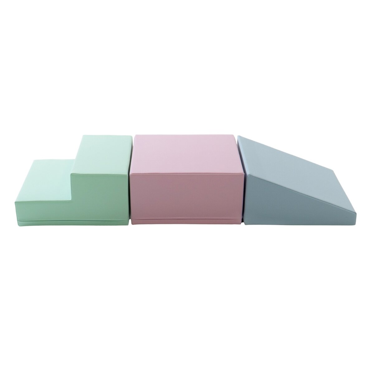 IGLU SET 27 Mini Corner Climber - Helle Pastellfarben - Schaumstoffbaustein SET für Kinder