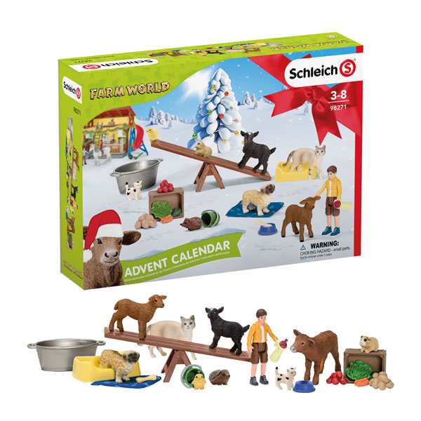 Schleich Sammel- & Spielfiguren Schleich 98271 - Adventskalender Farm World