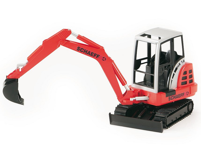 BRUDER Modelle & Fahrzeuge Bruder 02432 - Schaeff HR16 Minibagger, 1:16