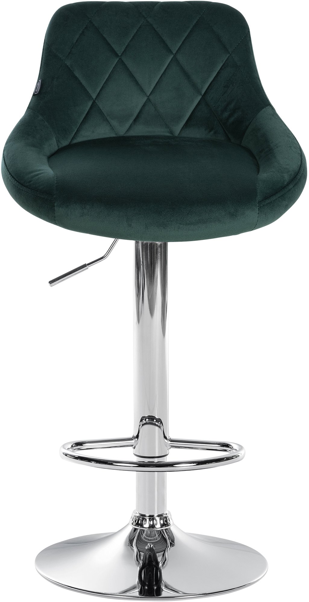 Barhocker Lazio Samt chrom