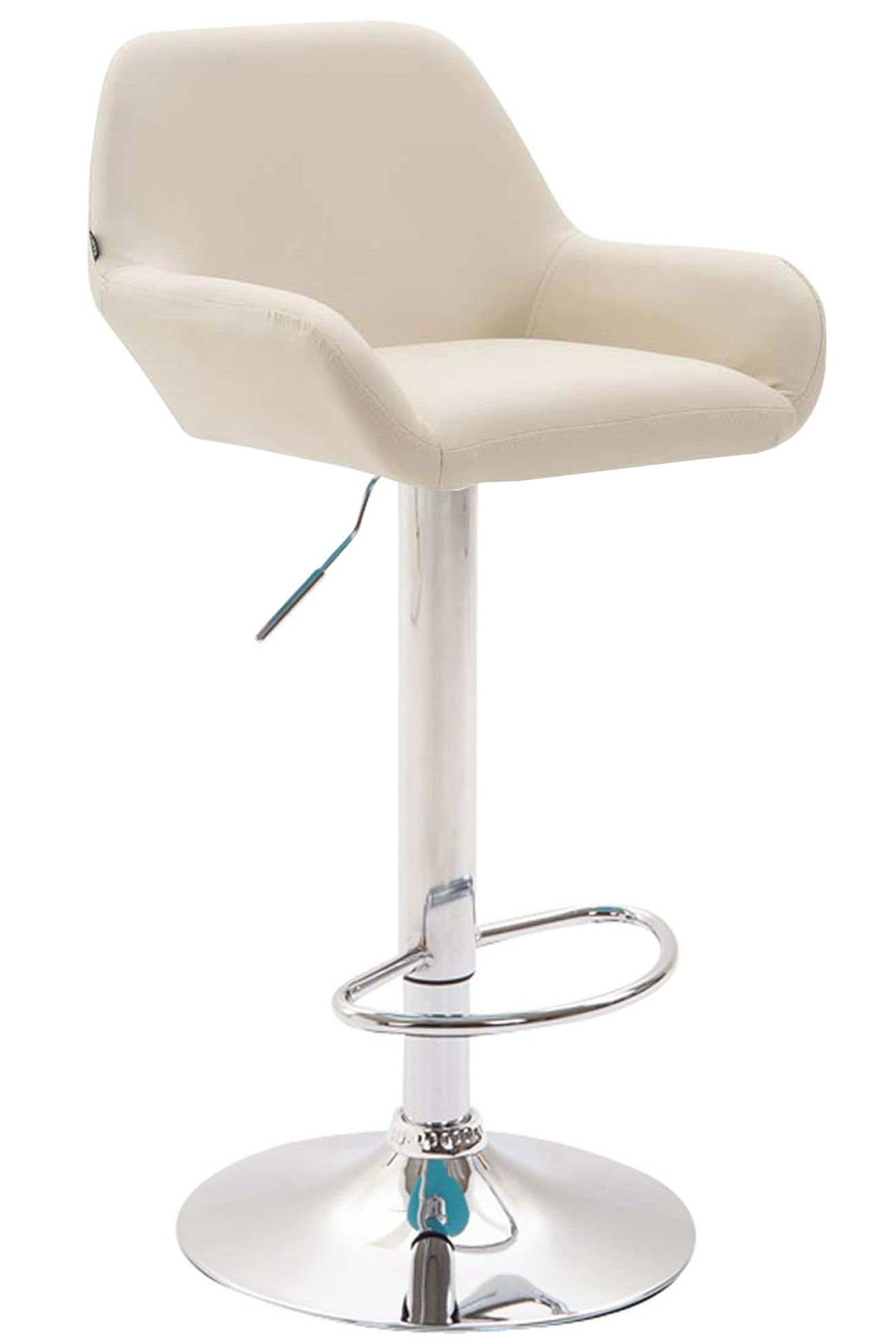Barhocker Braga Kunstleder chrom
