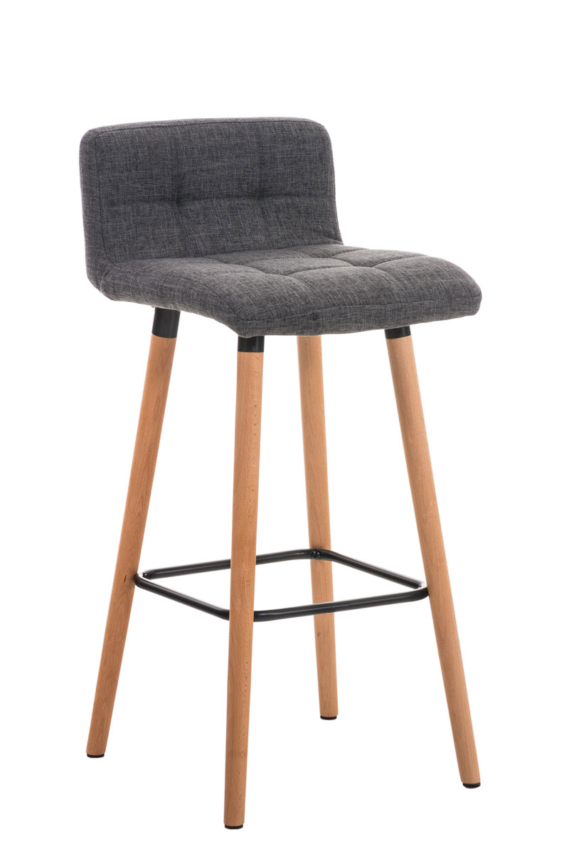2er Set Barhocker Lincoln Stoff natura