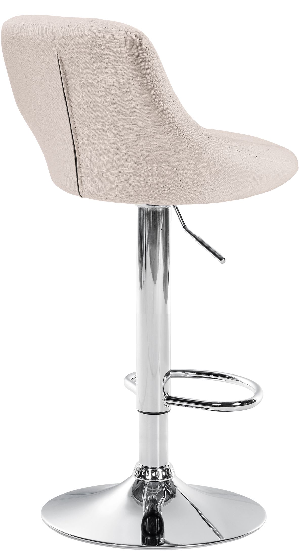 Barhocker Lazio Stoff chrom