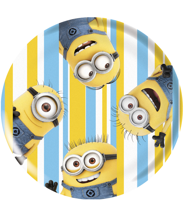Joy Toy Küchenutensilien Despicable Me - 3 teilig Melaminset: 2 Teller und 1 Becher