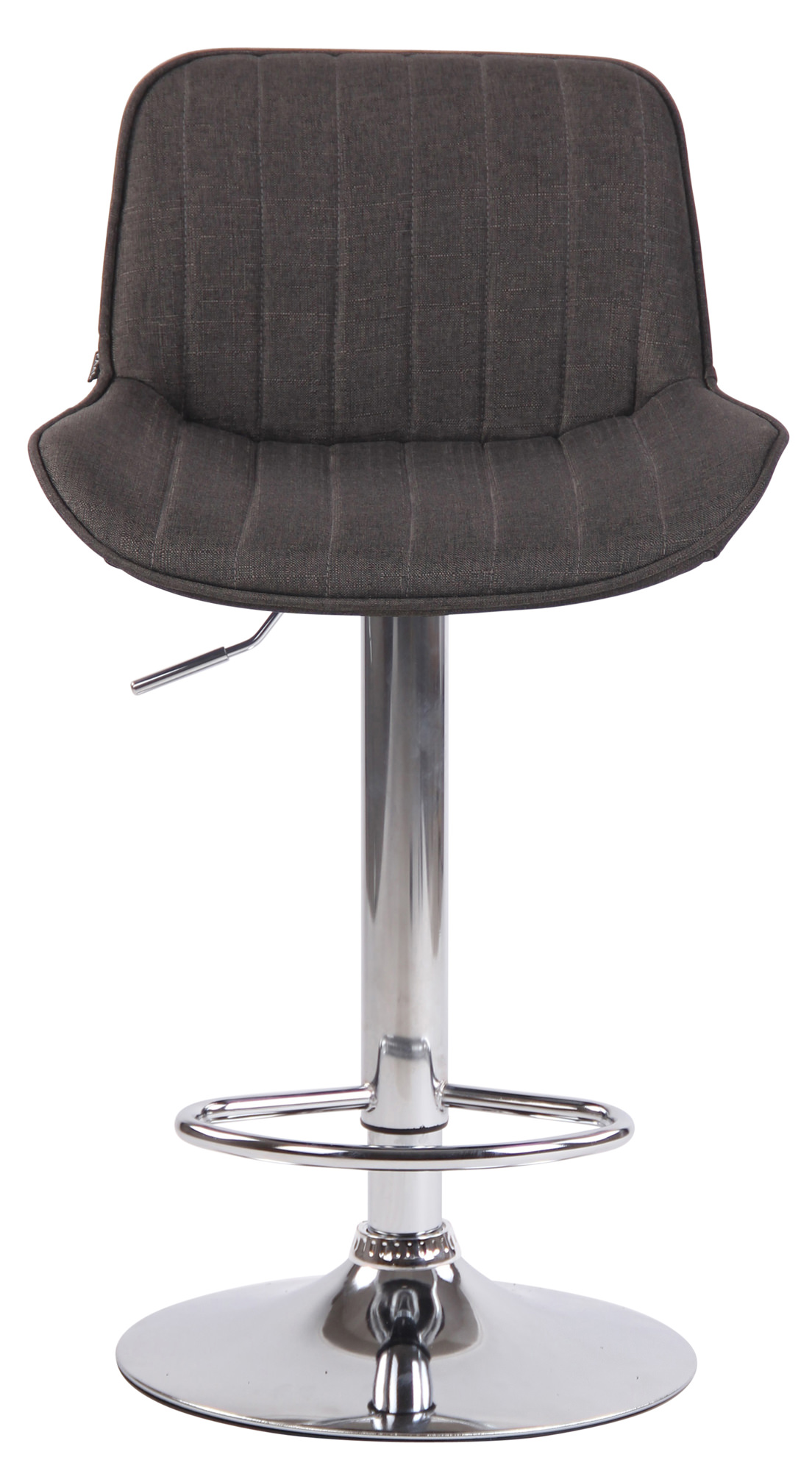 Barhocker Lentini Stoff chrom