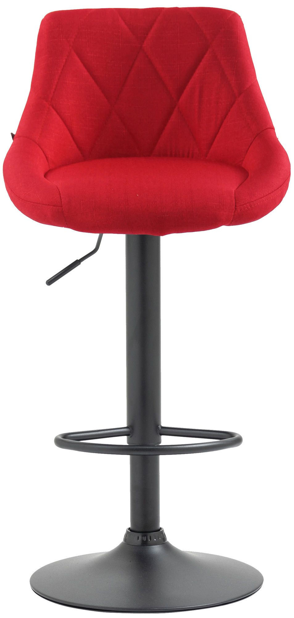 Barhocker Lazio Stoff schwarz