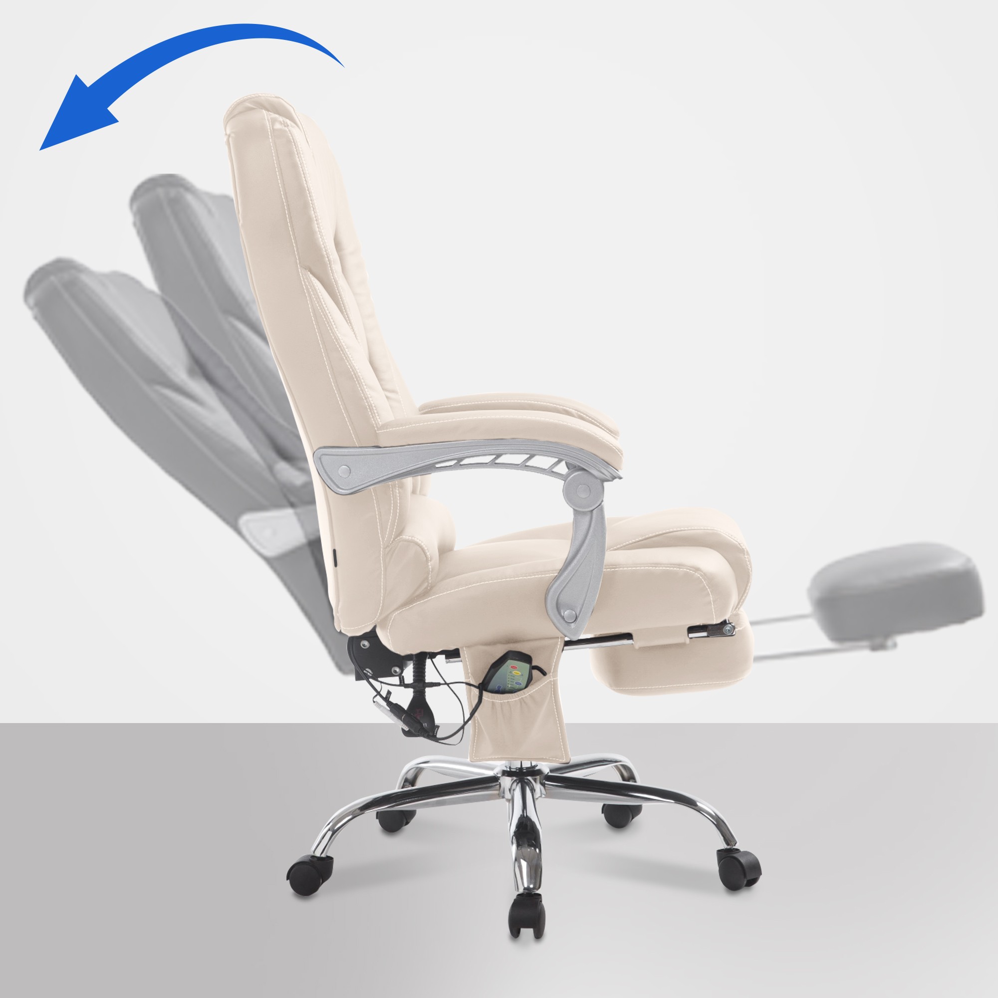 Bürostuhl Pacific mit Massagefunktion V2