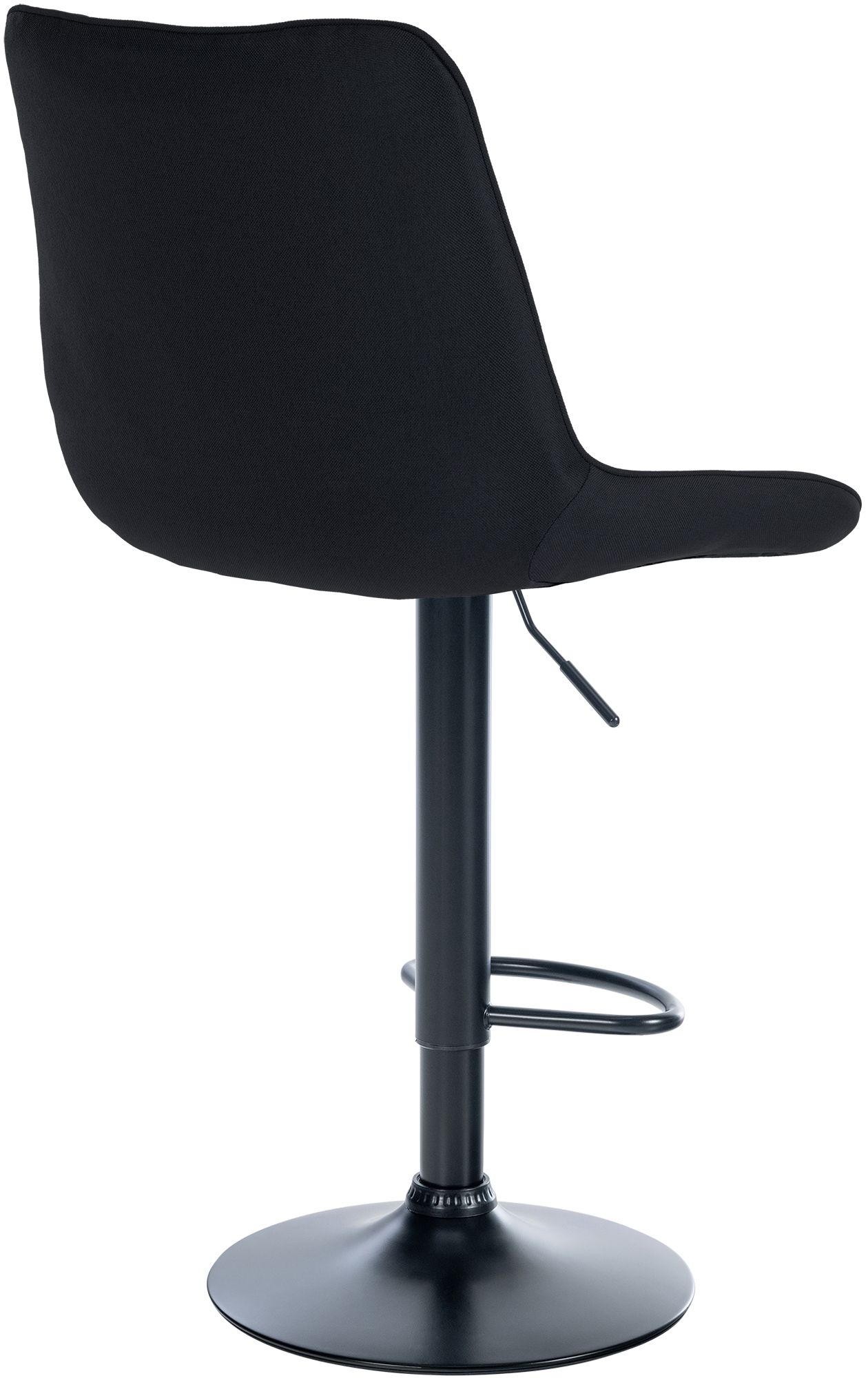 2er Set Barhocker Toni Stoff schwarz