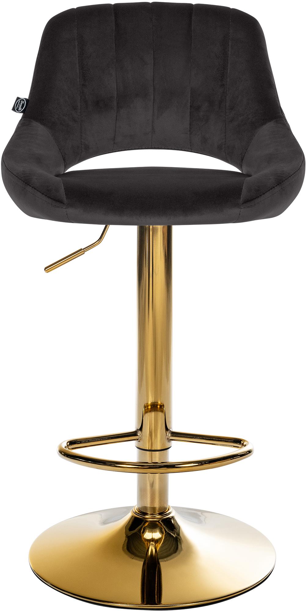 Barhocker Milet Samt gold