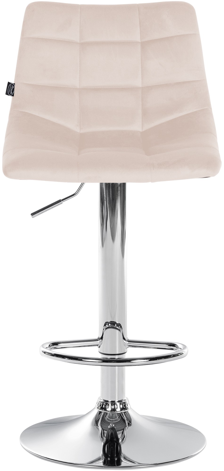 Barhocker Jerry Samt chrom