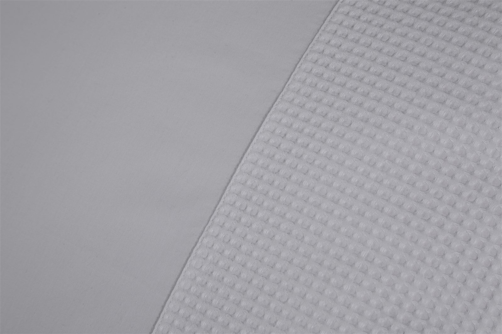 Bettwäsche Bettwäsche Douz 125 Hellgrau 135cm x 200cm / 80cm x 80cm