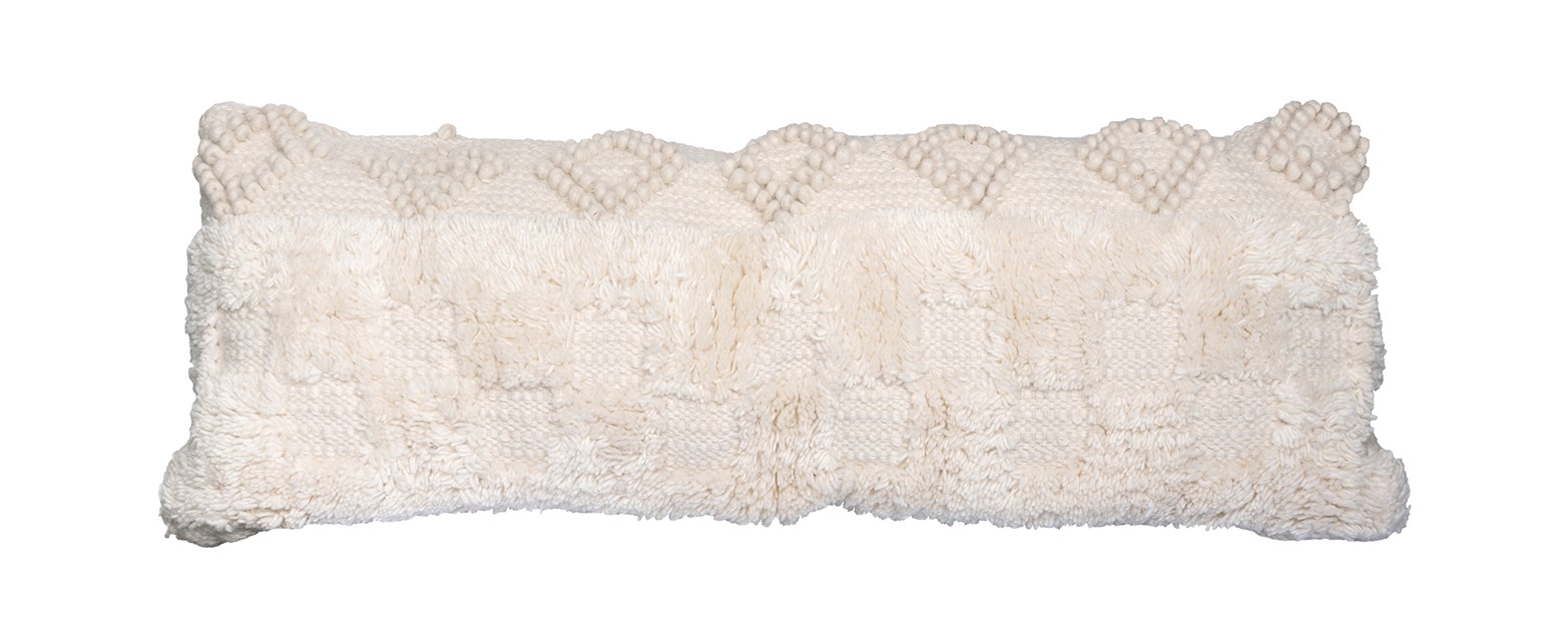 Deko-Kissen Kissen Bohist 125 Natural 35cm x 95cm