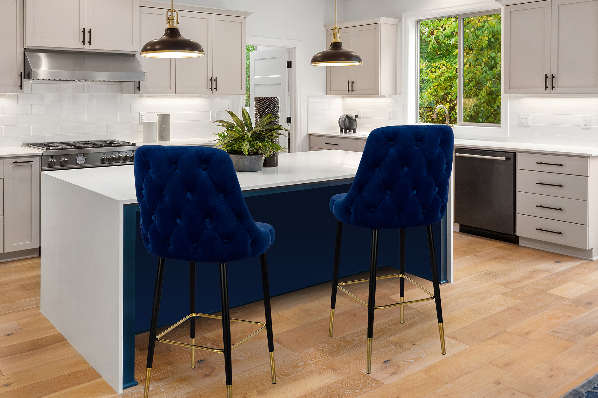 Barhocker Moonlight Blau