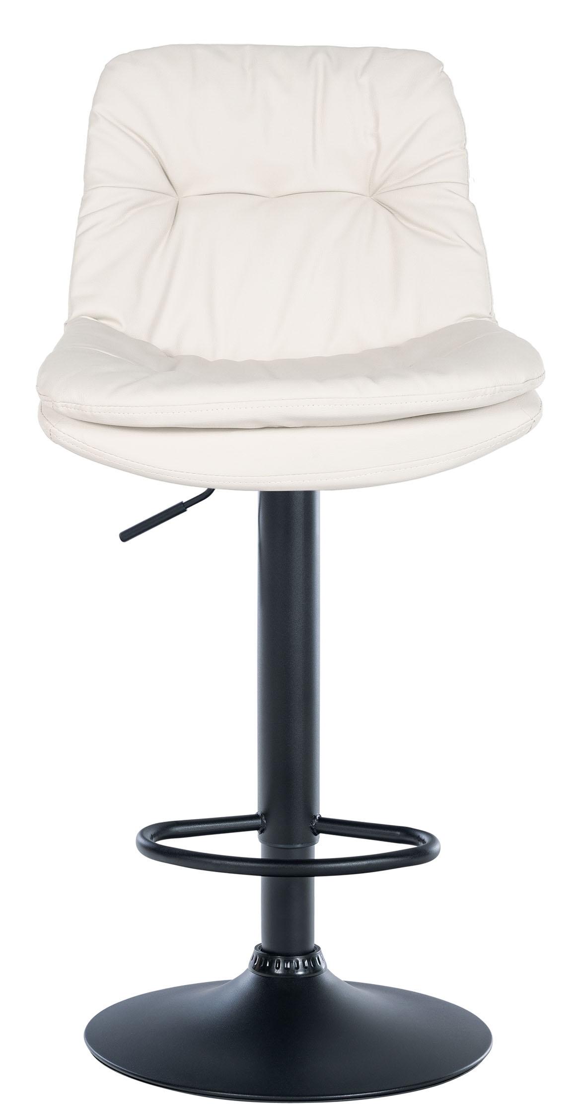 Barhocker Laurel Kunstleder schwarz