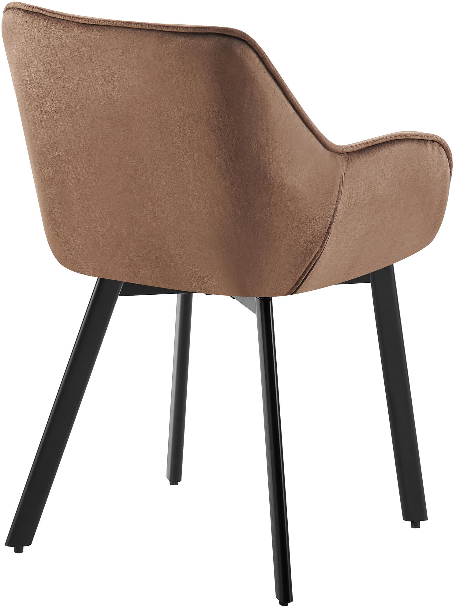 2er Set Esszimmerstuhl Antigo Samt