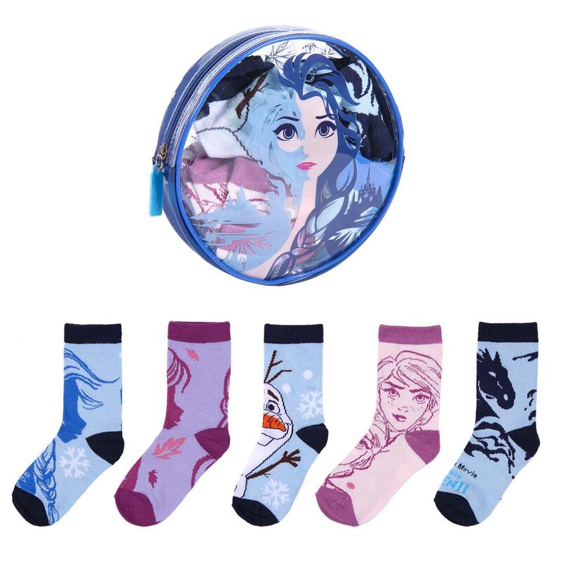 Cerda Eiskönigin Disney Frozen 2 / Die Eiskönigin 2 - 5er Pack Socken
