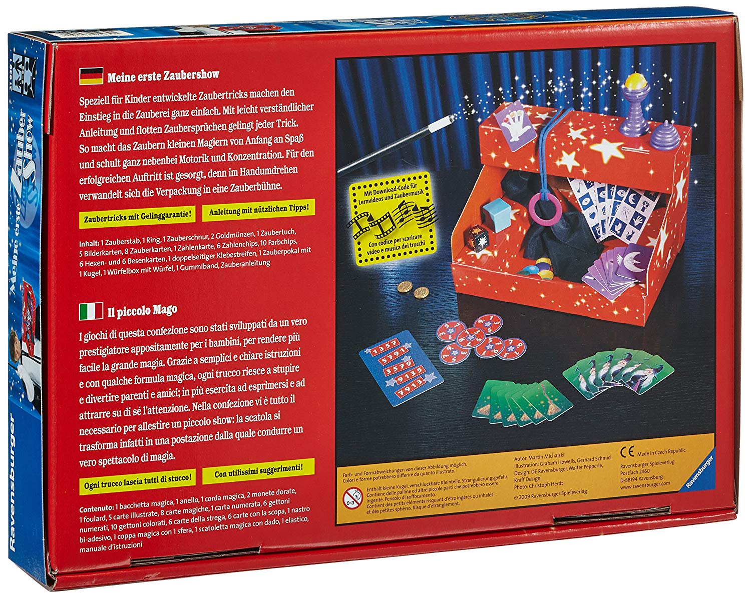 Ravensburger Unterhaltungsspiele Meine erste Zaubershow - Zauberkasten