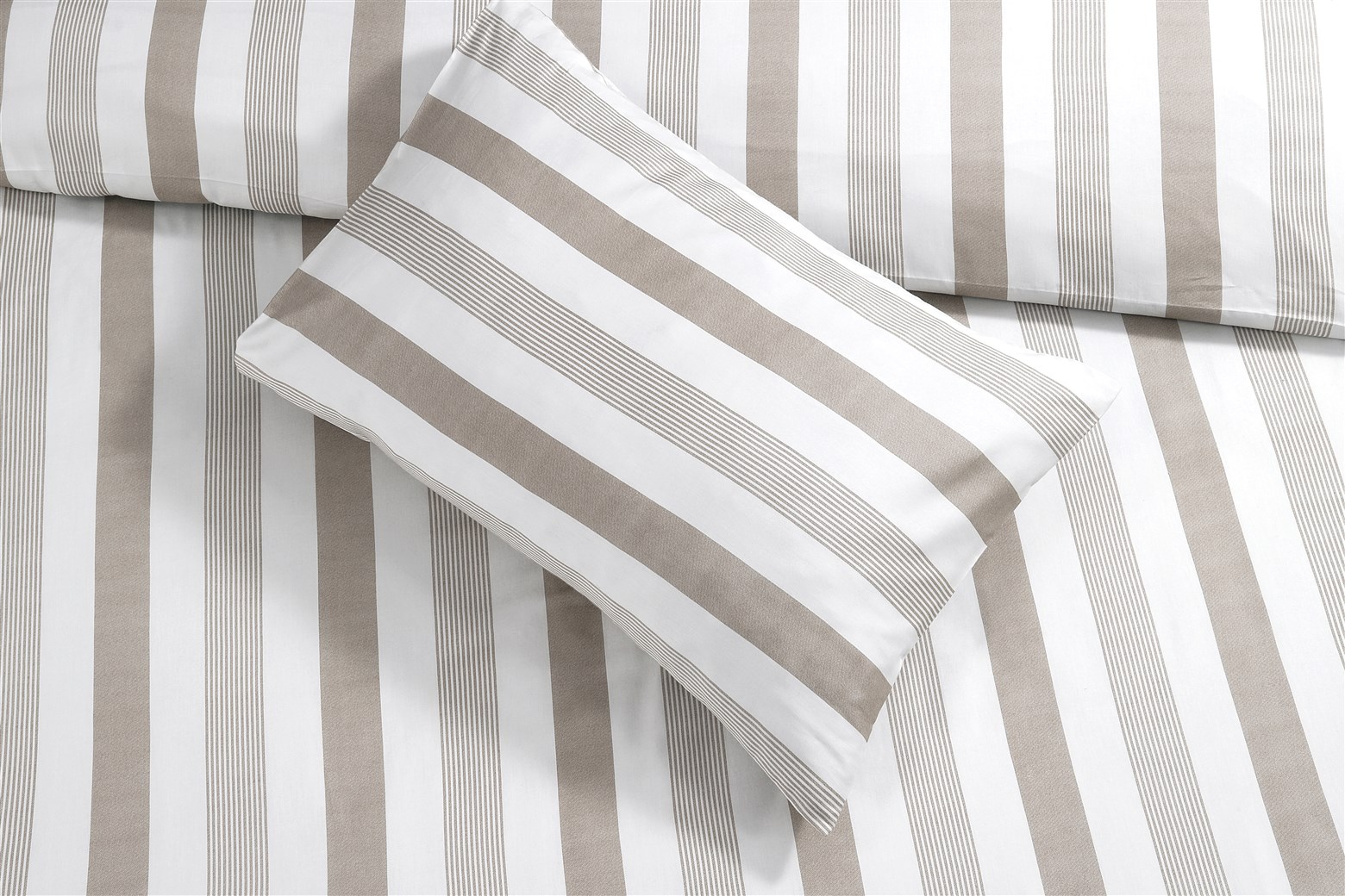 Bettwäsche Bettwäsche Pina 125-DE Taupe 135cm x 200cm