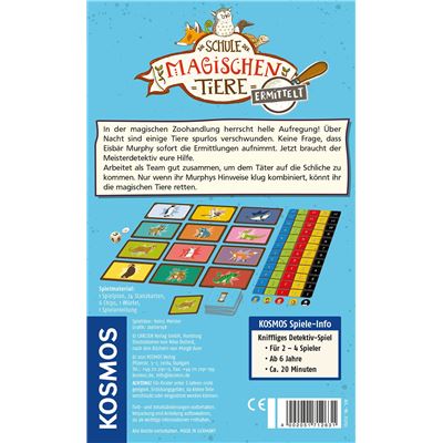 Kosmos Brettspiele & Gesellschaftsspiele Kosmos 712631 - Schule der magischen Tiere - Klarer Fall, Murphy!
