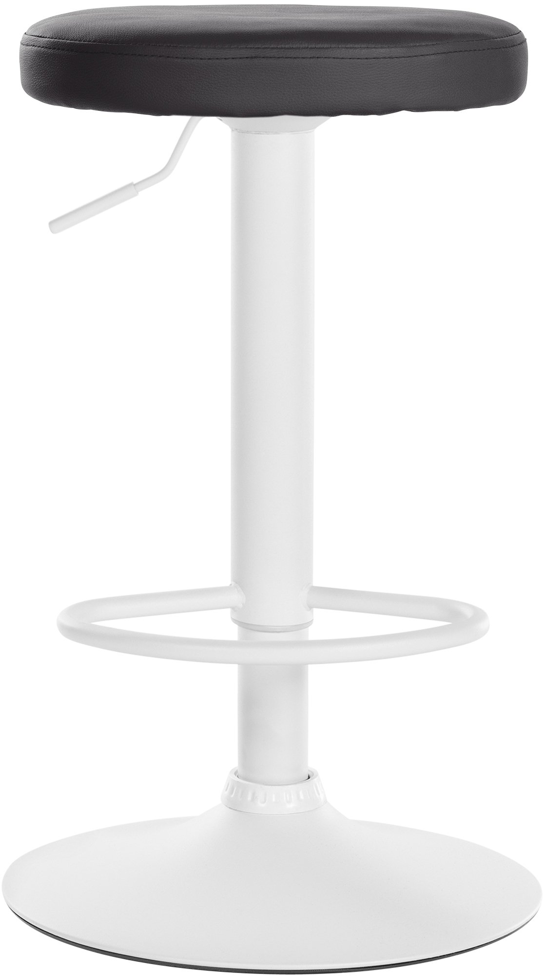 Barhocker Ponte Kunstleder weiß