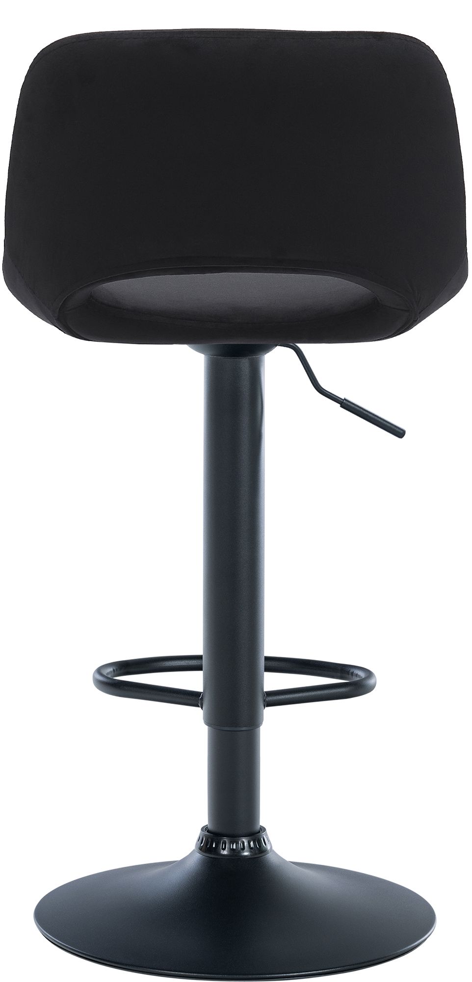 Barhocker Camden Samt schwarz