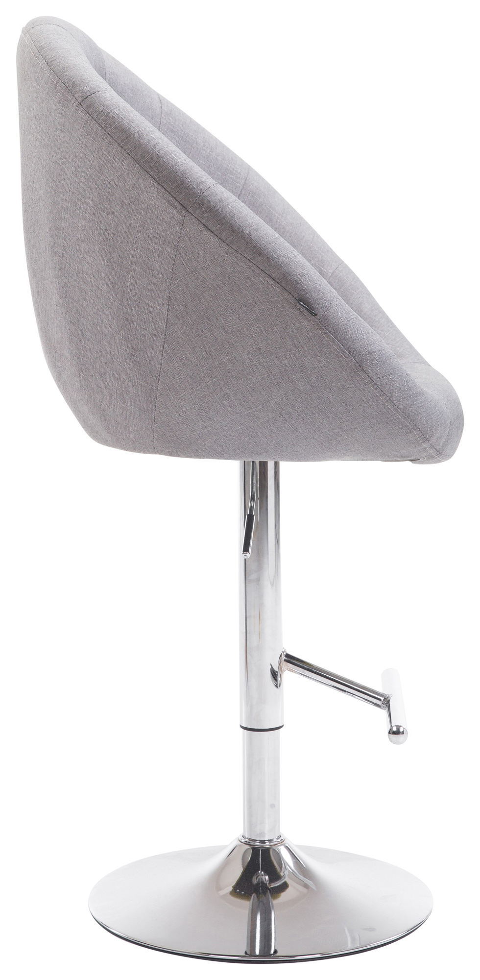 Barhocker London V2 Stoff chrom