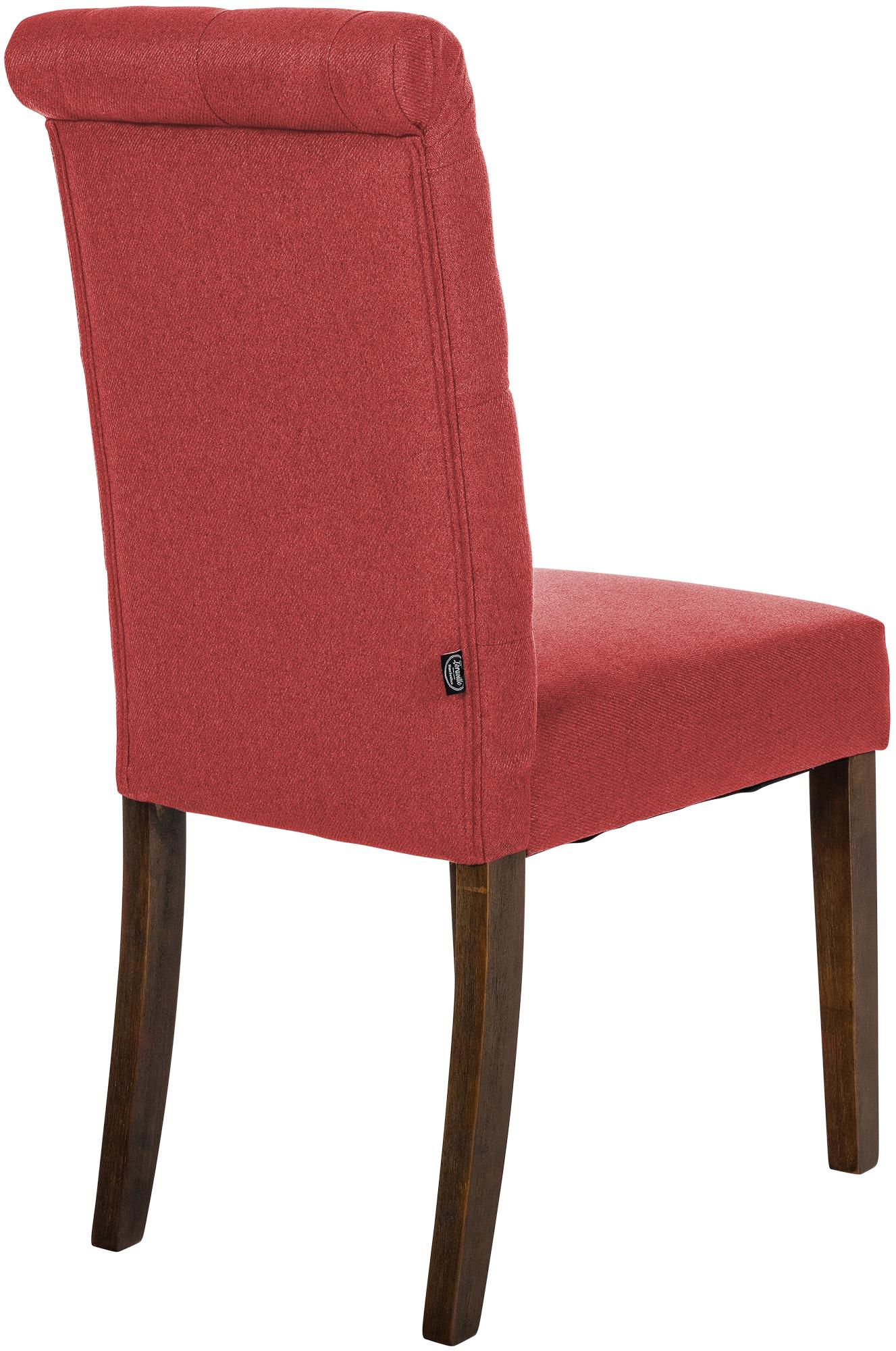 2er Set Esszimmerstühle Lisburn Stoff