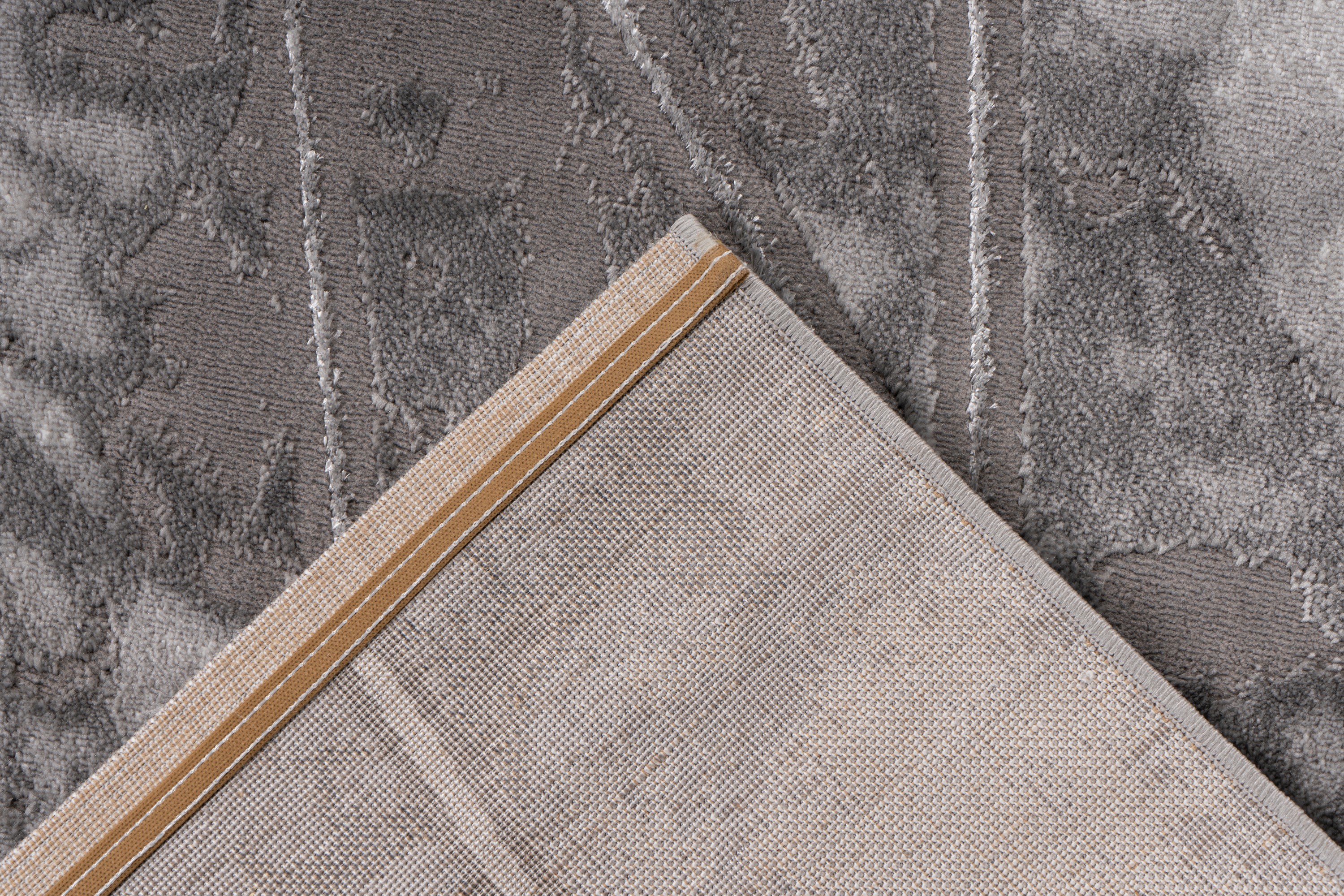 Teppich Mineral 225 Silber 200 x 290 cm