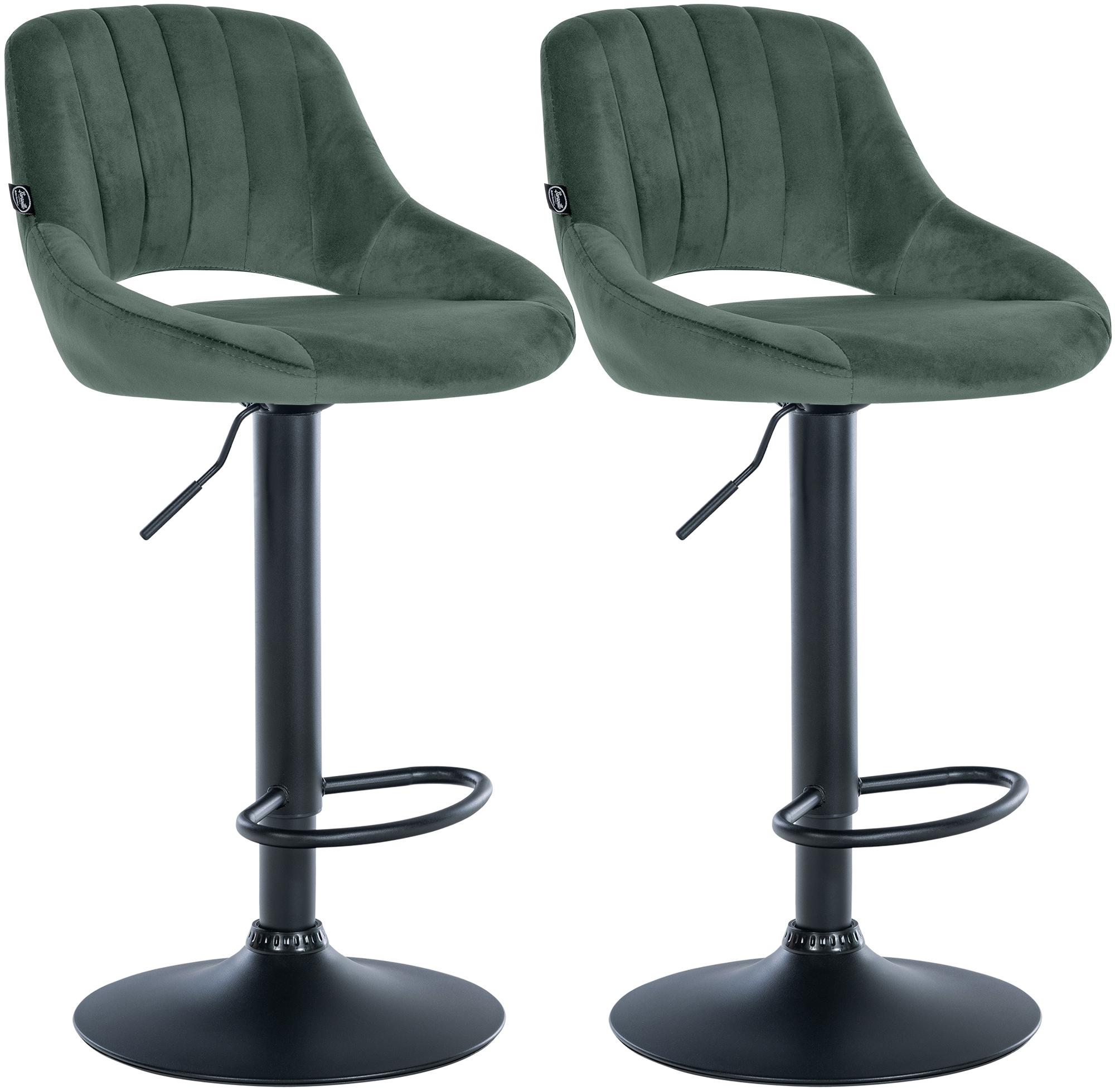 2er Set Barhocker Milet Samt B