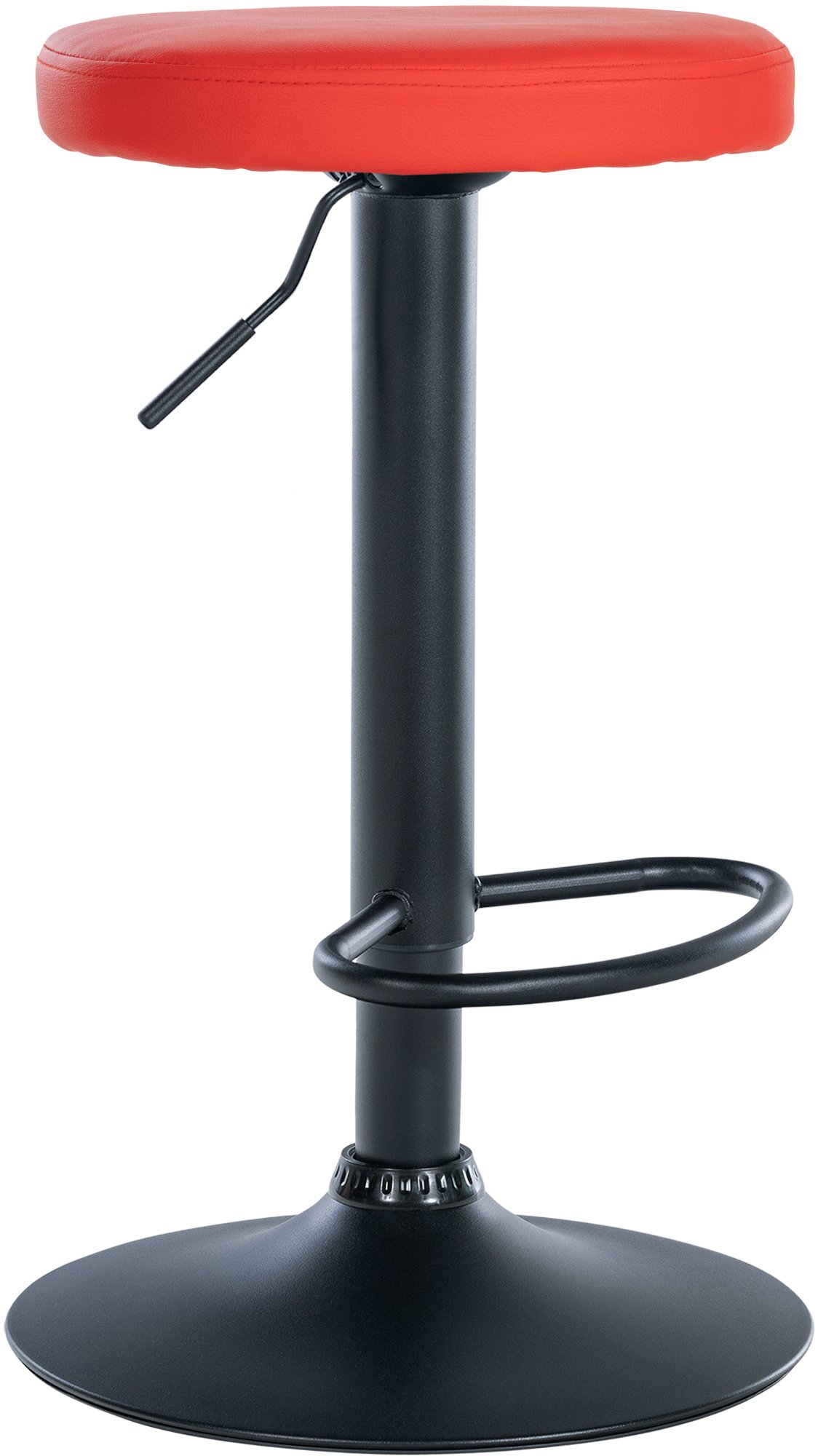 Barhocker Ponte Kunstleder schwarz