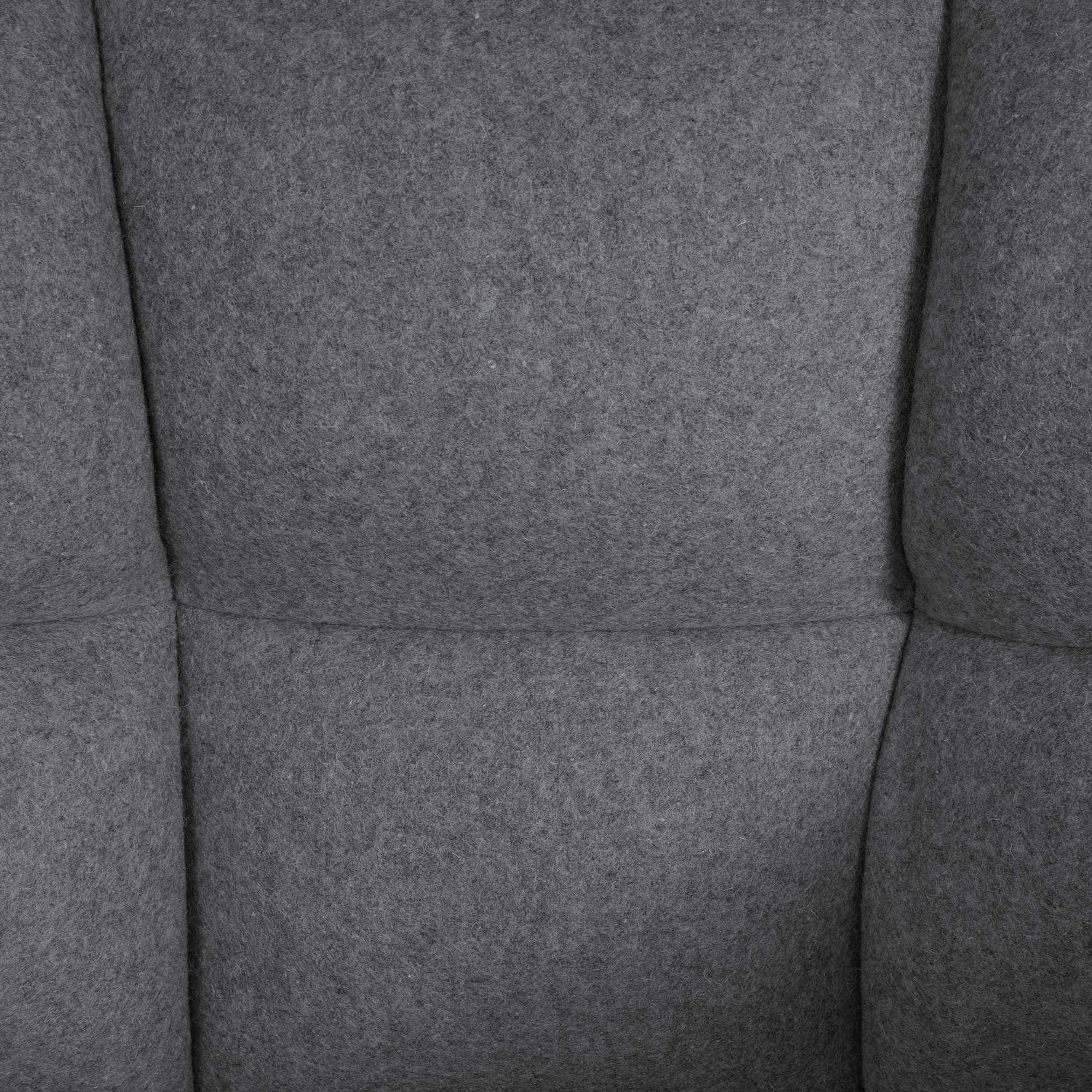 Barhocker Damaso B Filz mit 4-Fuß Gestell