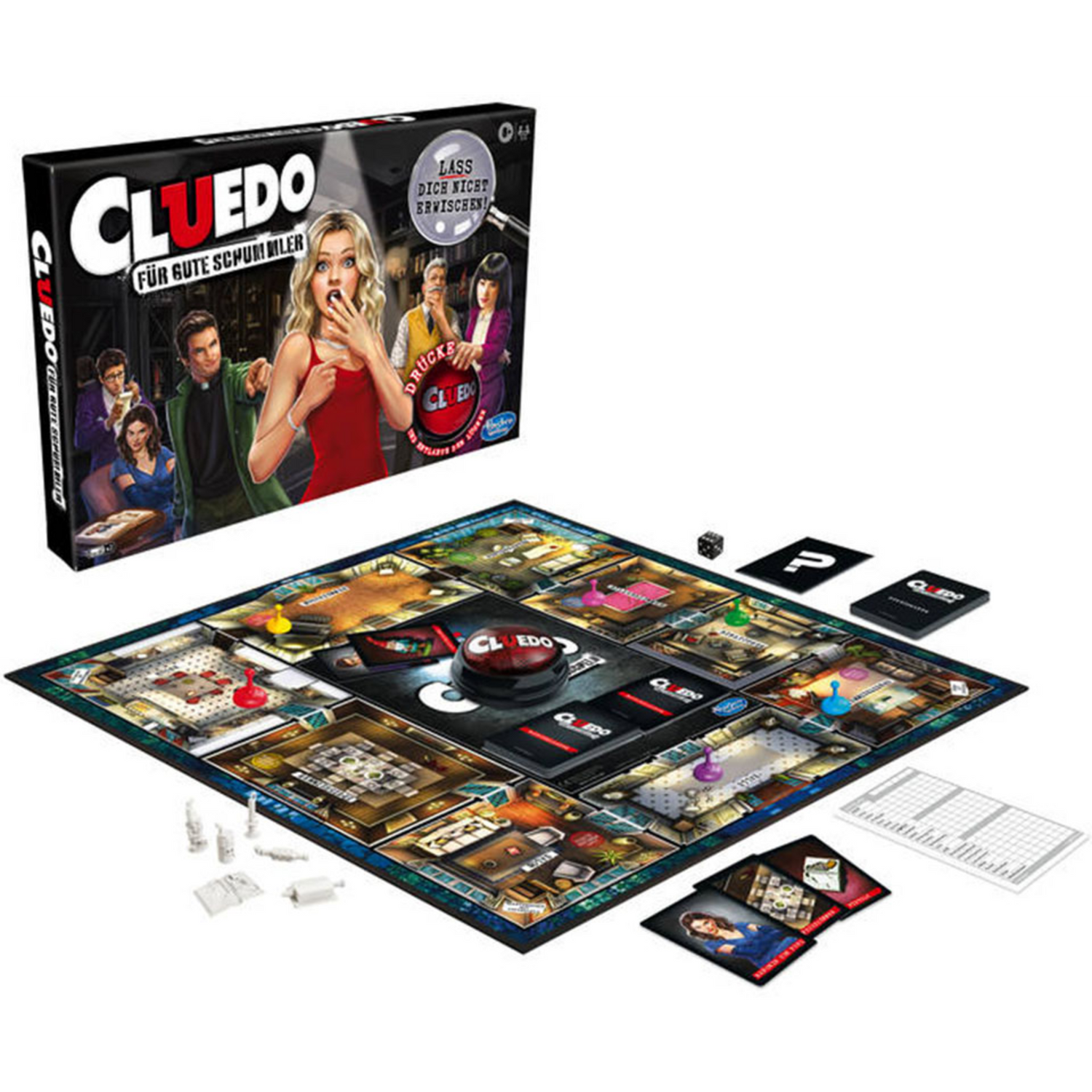 HASBRO Brettspiele & Gesellschaftsspiele Hasbro E9779398 - Cluedo: Mogeln & Mauscheln