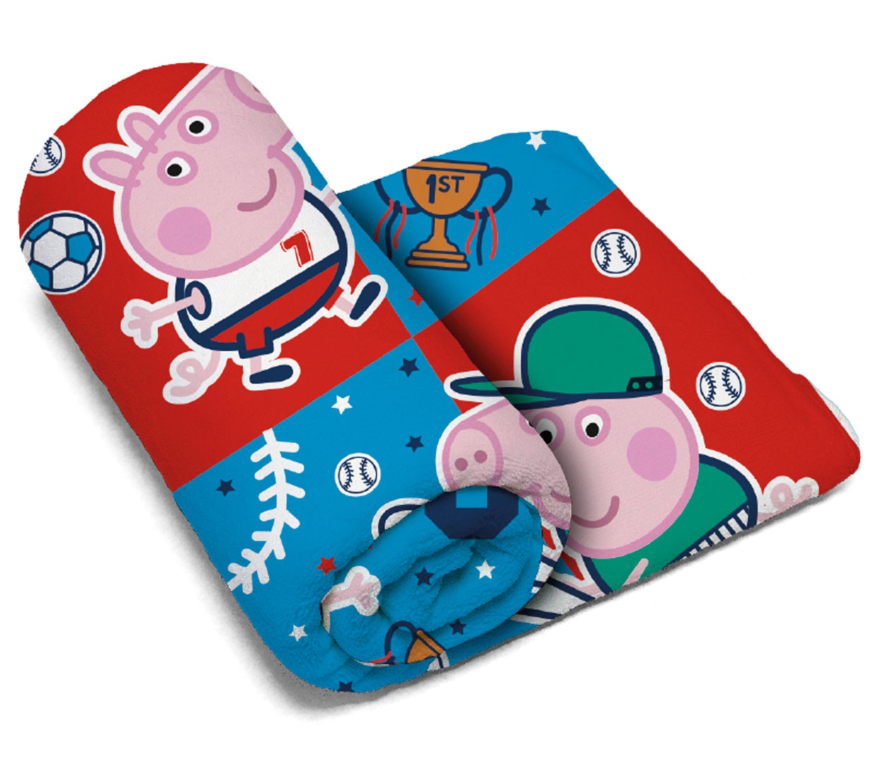 ARDITEX Textilien George Pig - Fleecedecke